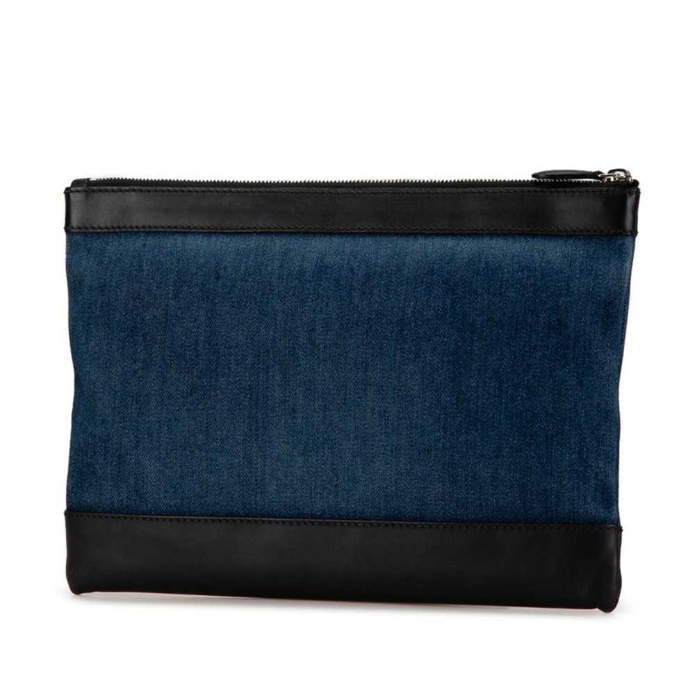 Balenciaga Balenciaga Navy Clip M Clutch Bag Indi… - image 2