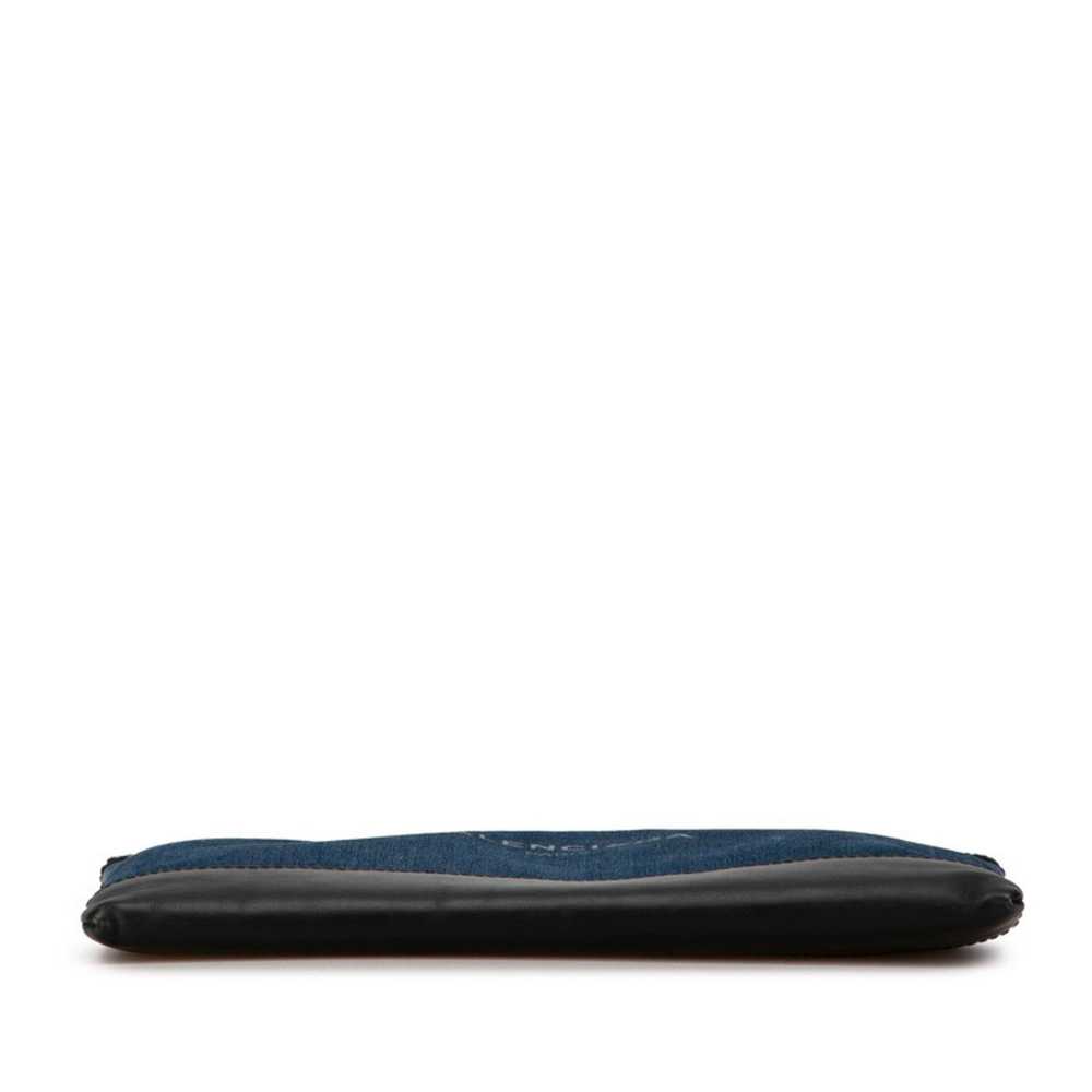 Balenciaga Balenciaga Navy Clip M Clutch Bag Indi… - image 3