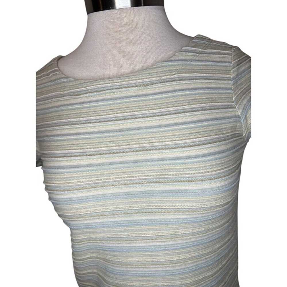 Vintage J. Jill Women SP Striped Short Sleeve  Co… - image 2