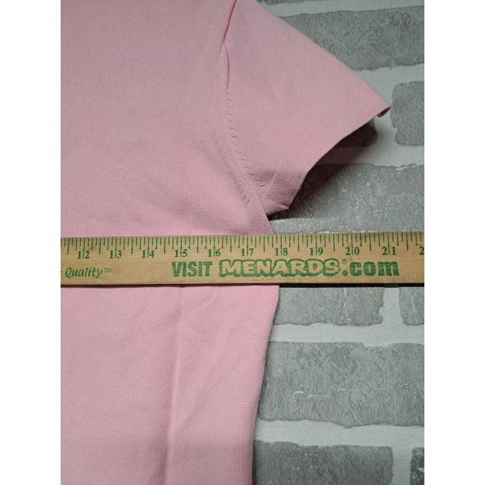 Talbots Vintage Womens Pink Strech Shirt Polo Cas… - image 11