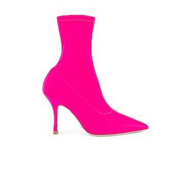 Tony Bianco 'Kitana' Heeled Bootie Pink Size 8