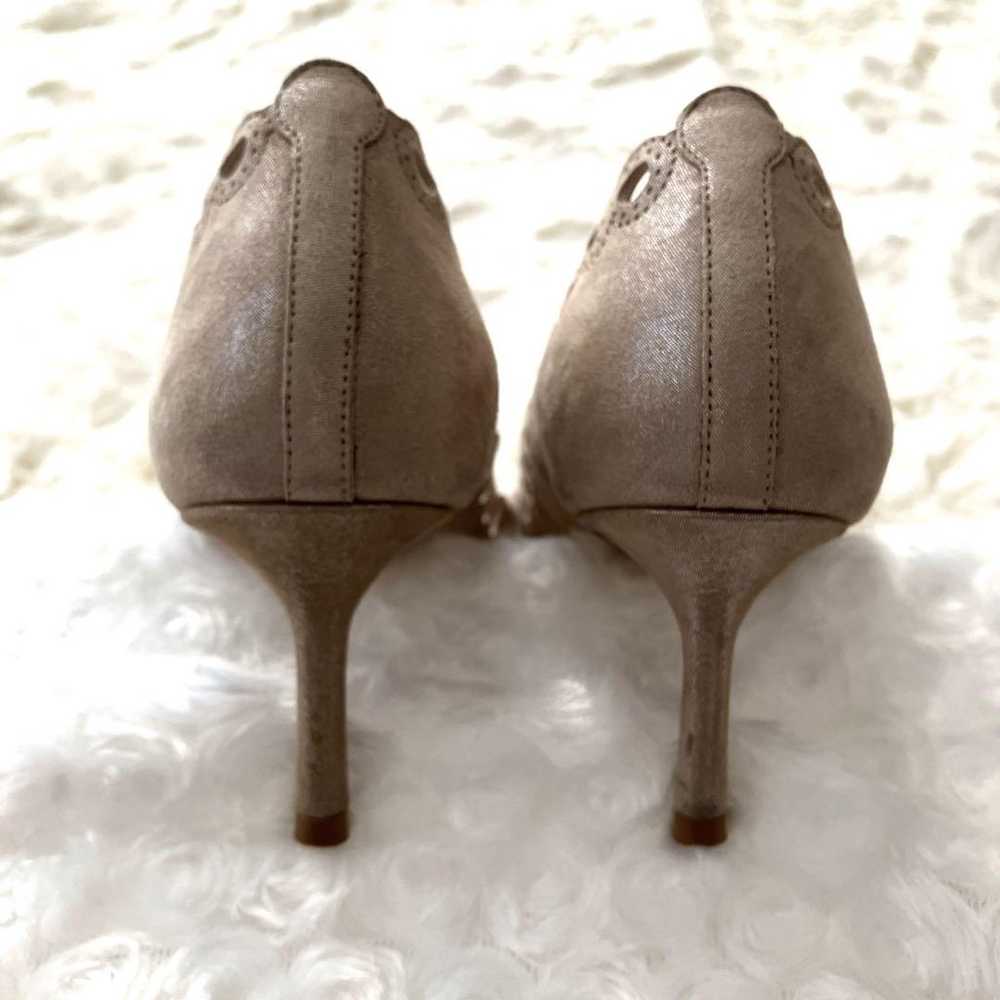 【Like New】JIMMY CHOO Suede Pumps Beige 23.5 - image 6