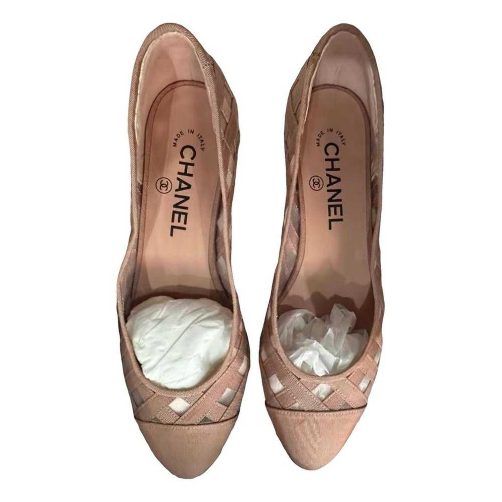 Chanel Cambon leather ballet flats - image 1