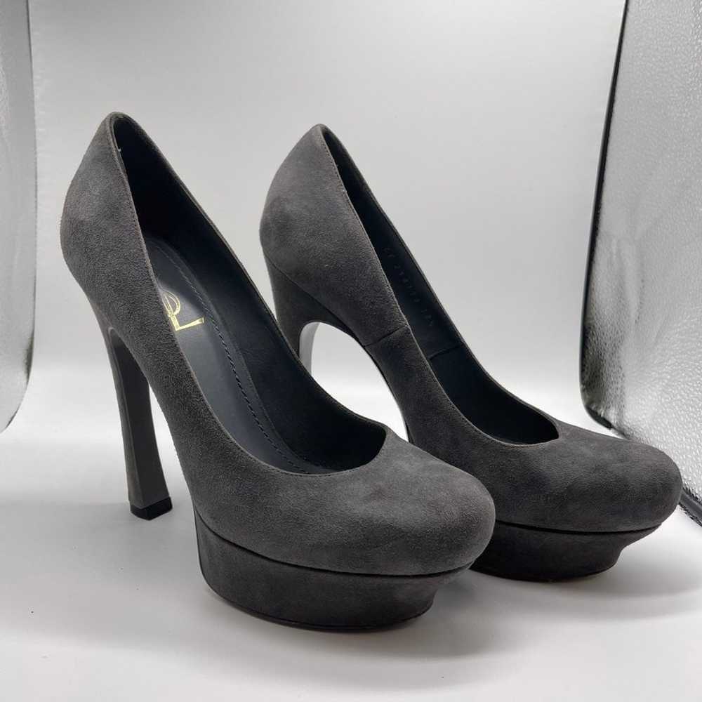 YSl PALAIS HEELS - GREY size 38.5 - image 1