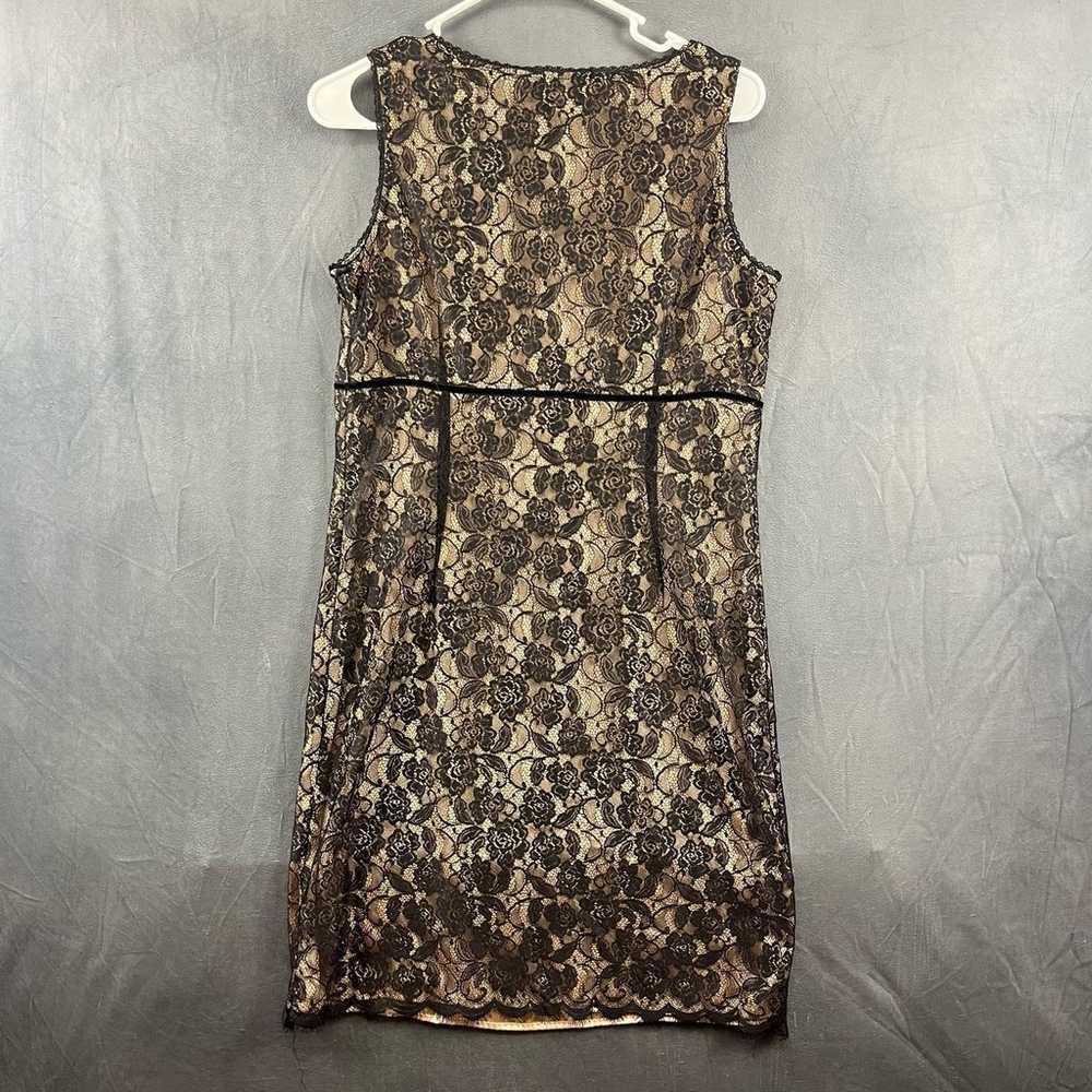 Ann Taylor Loft Petites Dress 10 P Floral Lace La… - image 2