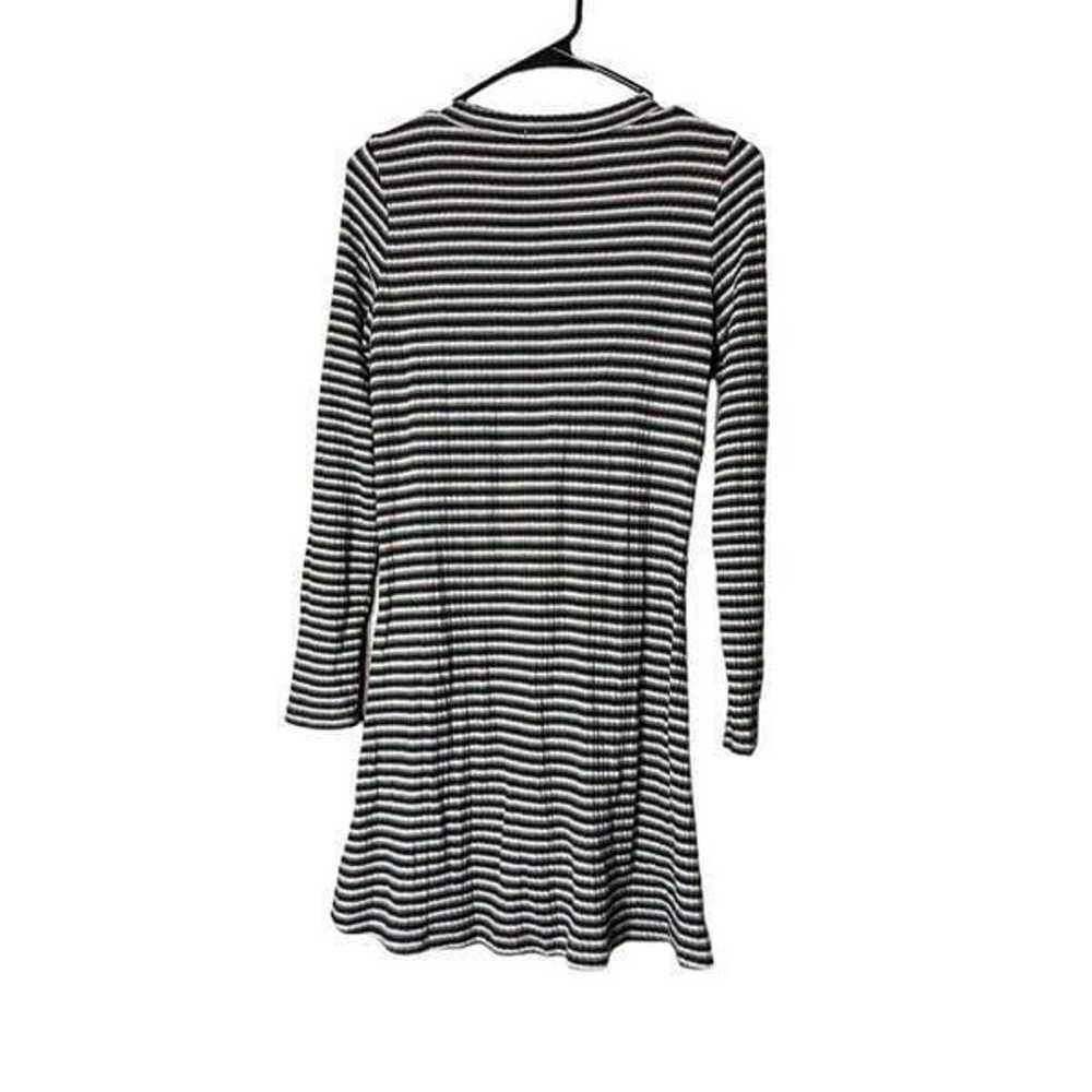 American Eagle Brown Stripped Knit Dress Size Med… - image 8