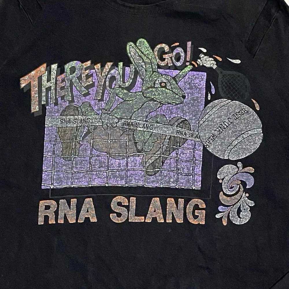 RNA SLANG Long Sleeve T-Shirt M Rabbit Long T-Shi… - image 4