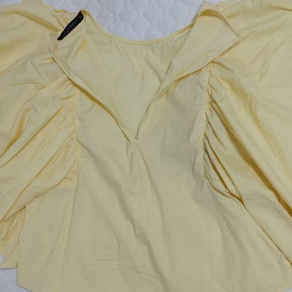 【Like New】ZARA Woman Frill Sleeve Sleeveless Blou… - image 11