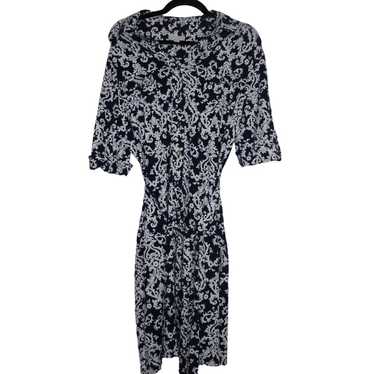 Charter Club Elegant Floral Print Dress - XL