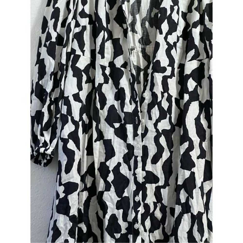 Ava Viv Dress Size 2x Black And White midi - image 2