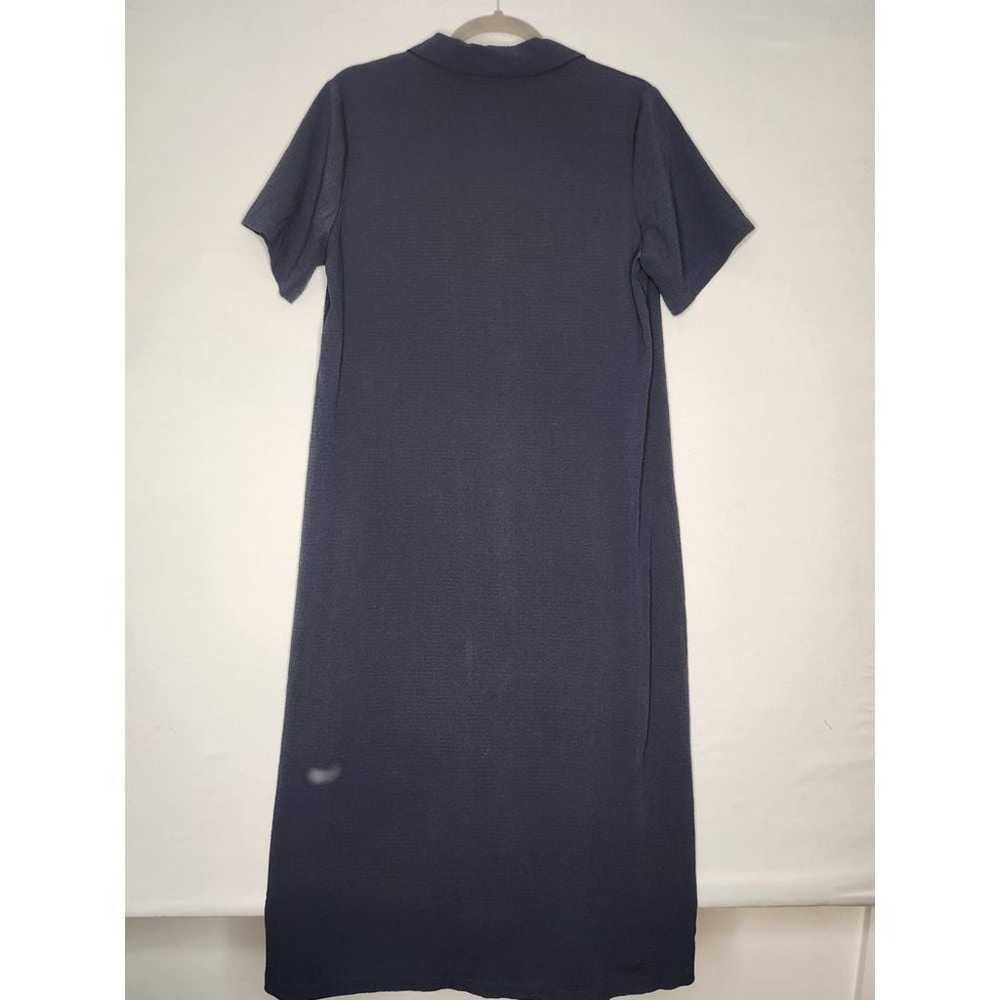 FRNCH Womans Dress Size Med Coline Navy Blue Cott… - image 2