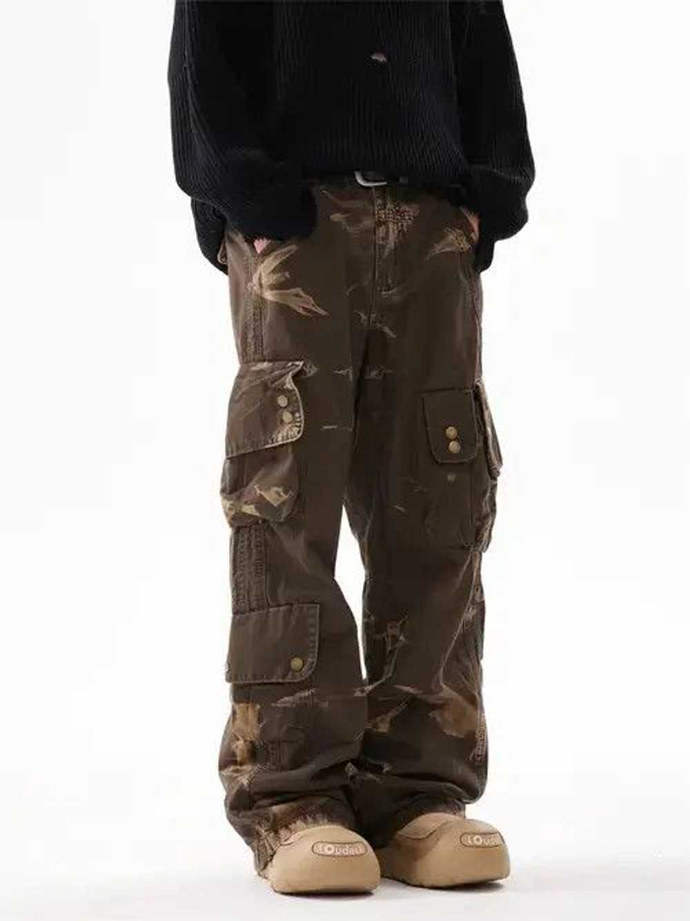 Japanese Brand × Jean × Streetwear Camo Stack Den… - image 3