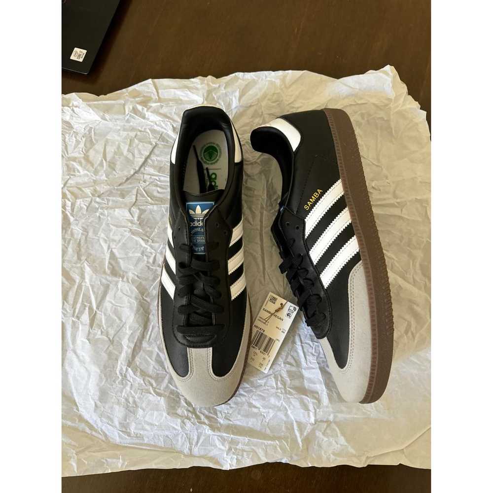 Adidas Samba vegan leather low trainers - image 4