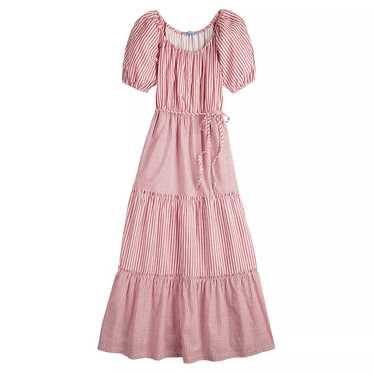 DRAPER JAMES RSVP Short Sleeve Tiered Maxi Dress - image 1