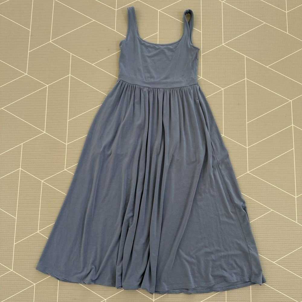 Aritzia Wilfred Market Midi Dress Size Small Grey… - image 2