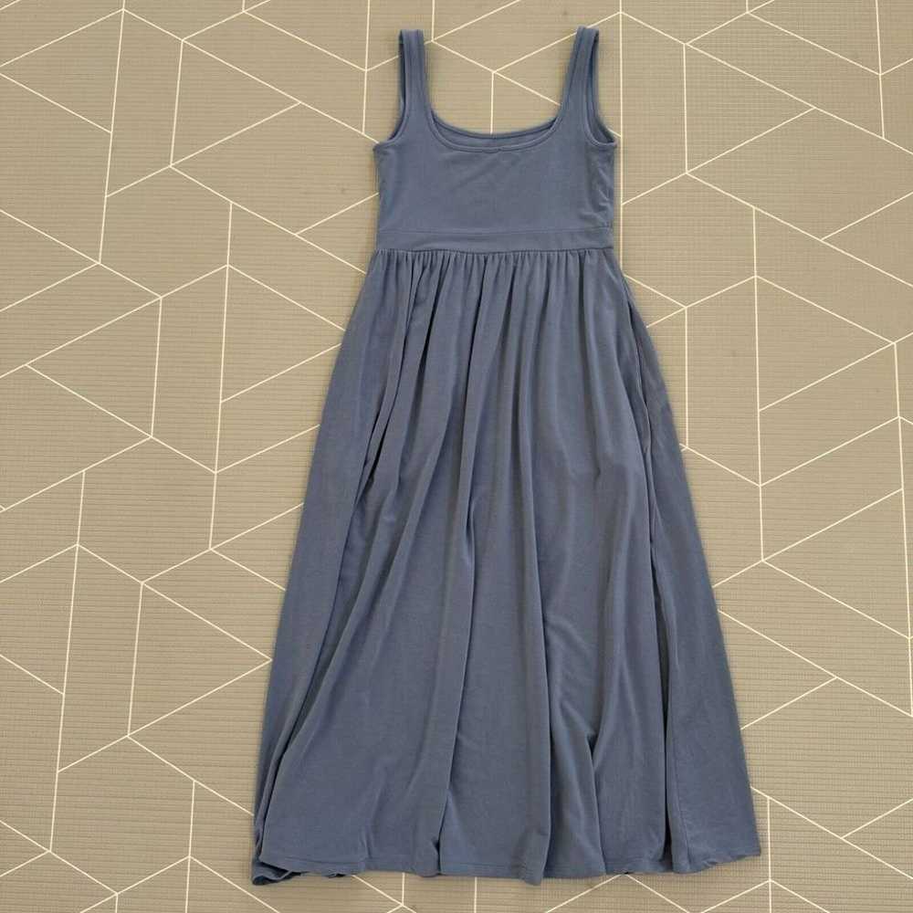 Aritzia Wilfred Market Midi Dress Size Small Grey… - image 3