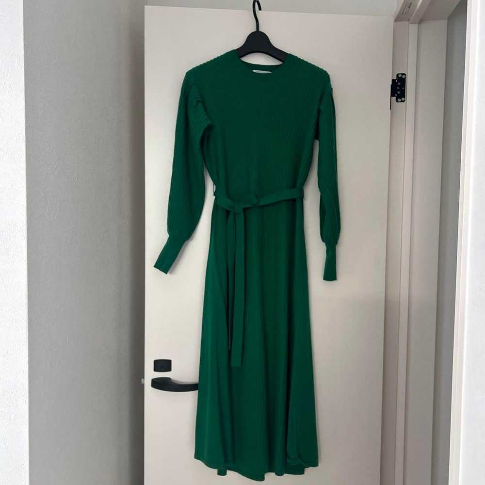 OPAQUE Knit Long Dress - Green - image 2