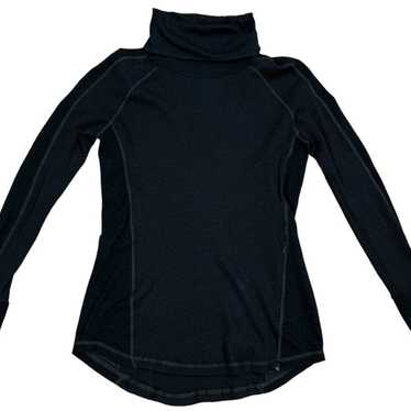 Vintage Mountain Hardwear Hiking Thermal Black Si… - image 1