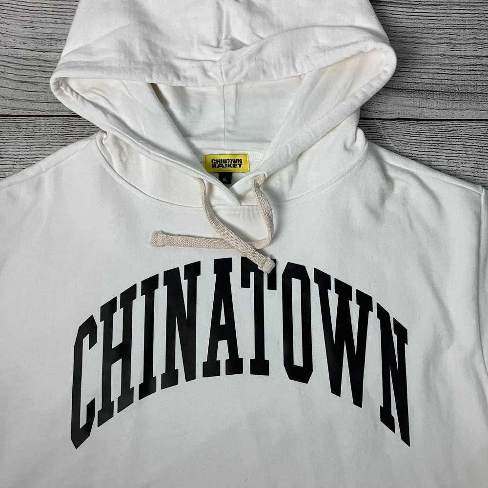 Streetwear Chinatown Market White Spell Out Heavy… - image 3