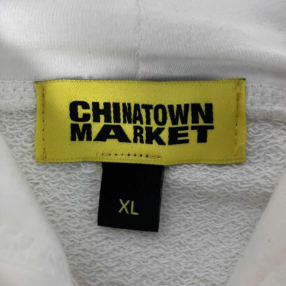 Streetwear Chinatown Market White Spell Out Heavy… - image 4