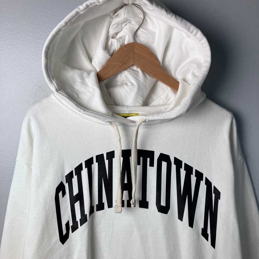 Streetwear Chinatown Market White Spell Out Heavy… - image 5