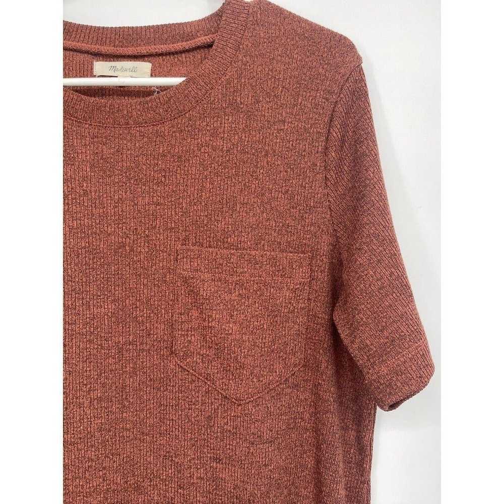 MADEWELL WOMEN'S HEATHER RUSTY SHORT SLEEVE RIBBE… - image 2