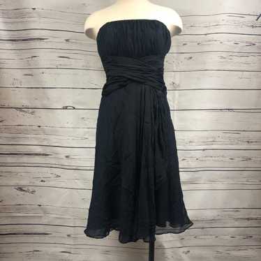 WHBM Black Silk Dress