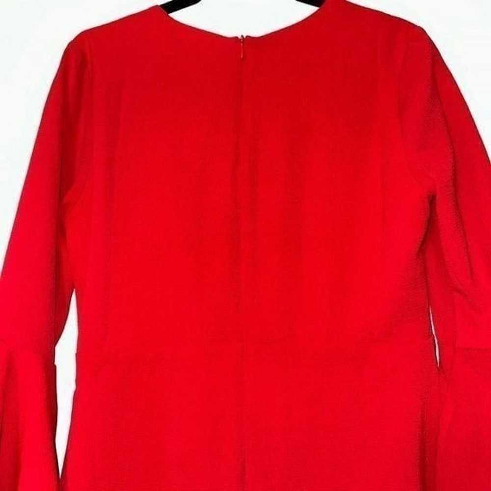 Lulus Women’s Red Bell Sleeve Dress Size Small - image 3