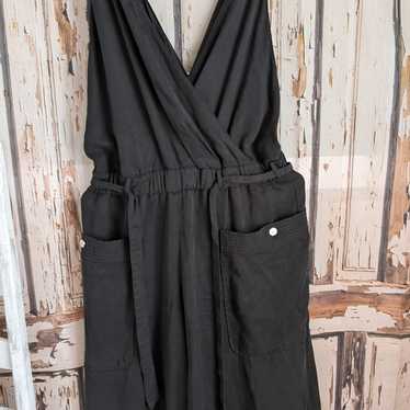 Elevenses Anthropologie cropped jumpsuit