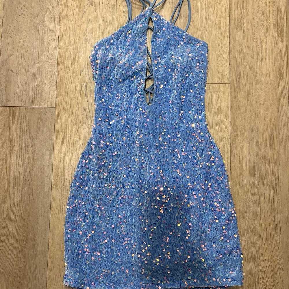 Lucy in the sky sequin dress - image 1