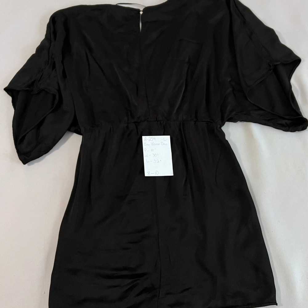 Zara Collection Mini Kimono Twist Front Satin Tun… - image 11