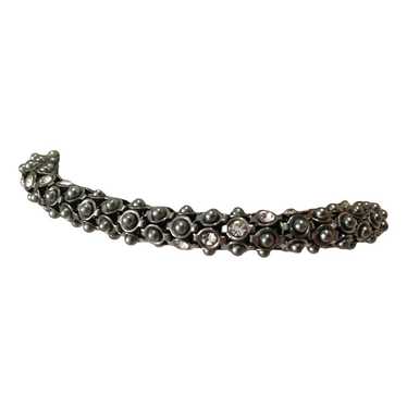 Non Signé / Unsigned Jonc crystal bracelet - image 1