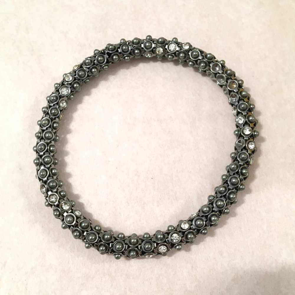 Non Signé / Unsigned Jonc crystal bracelet - image 3