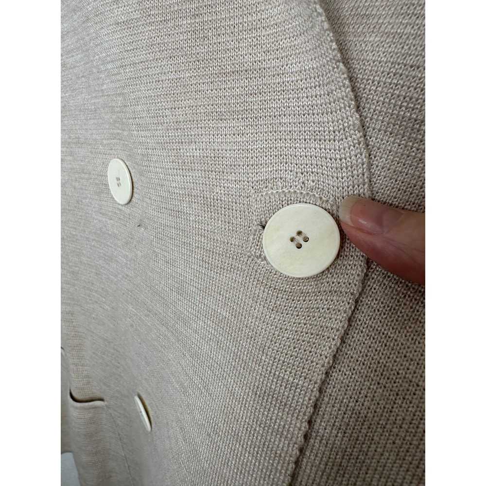 The Row The Row Chopok Cream Button Wool & Silk C… - image 4