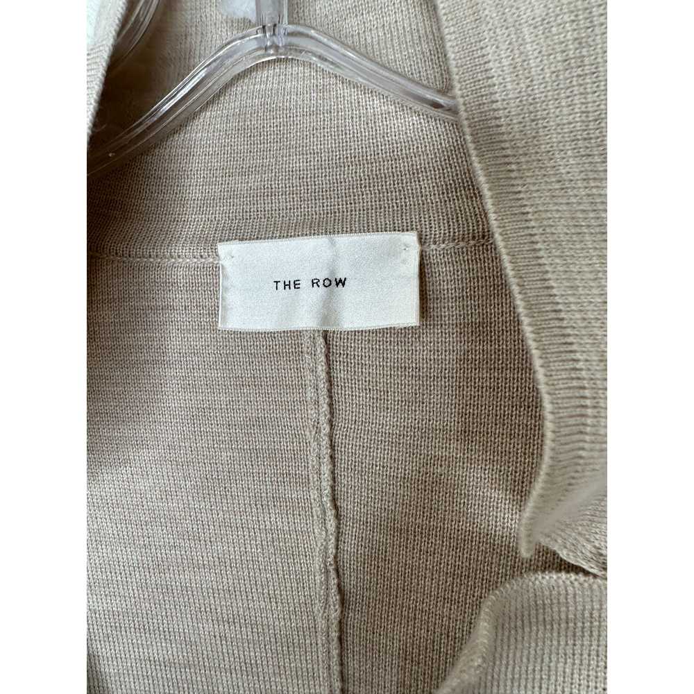 The Row The Row Chopok Cream Button Wool & Silk C… - image 5