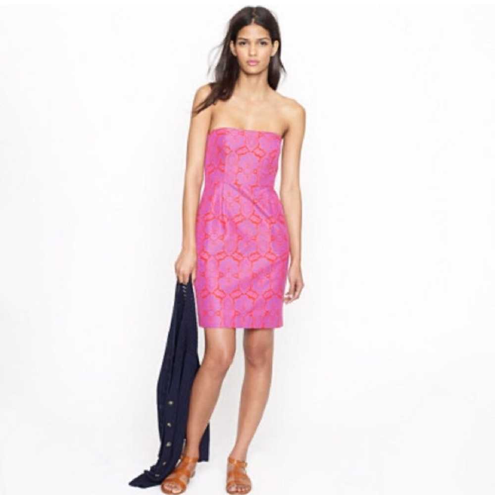 J.Crew Ella Dress in Medallion Paisley Size 10 - image 2