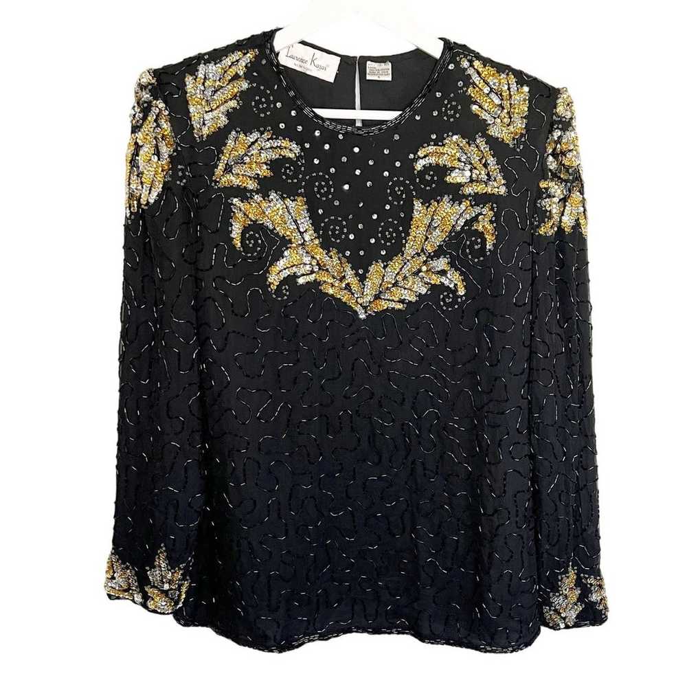 Vintage Laurence Kazar New York Women's Beaded To… - image 1