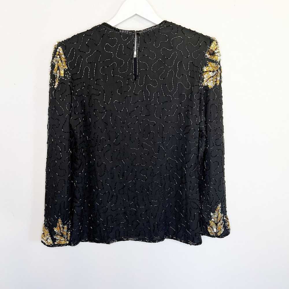 Vintage Laurence Kazar New York Women's Beaded To… - image 2