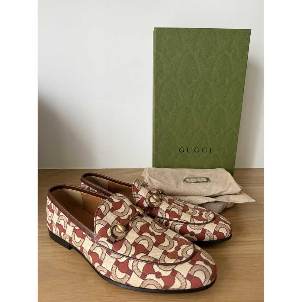 Gucci Jordaan cloth flats - image 11