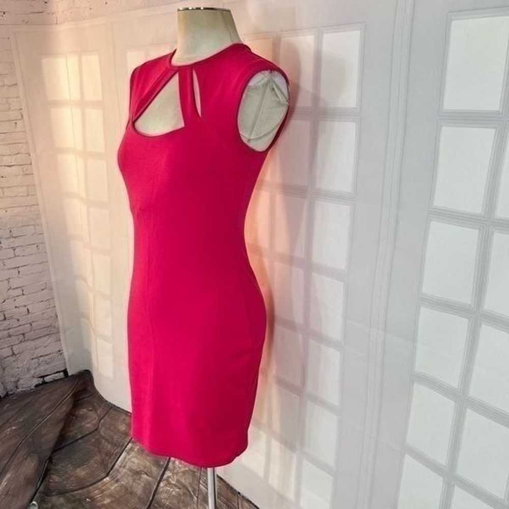 Lascana for Venus cutout bust hot pink bodycon pa… - image 2