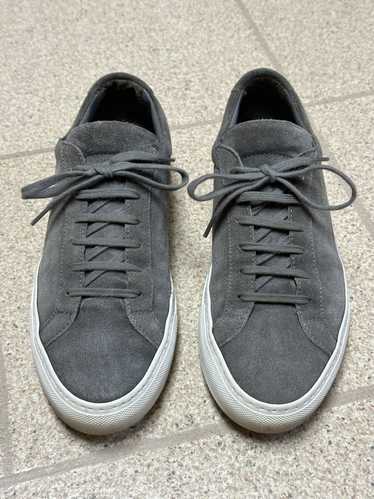 Common Projects Achilles Low Grey Suede