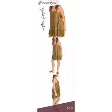 Free People Womens Sweet Thing Mini Dress Tunic S… - image 1