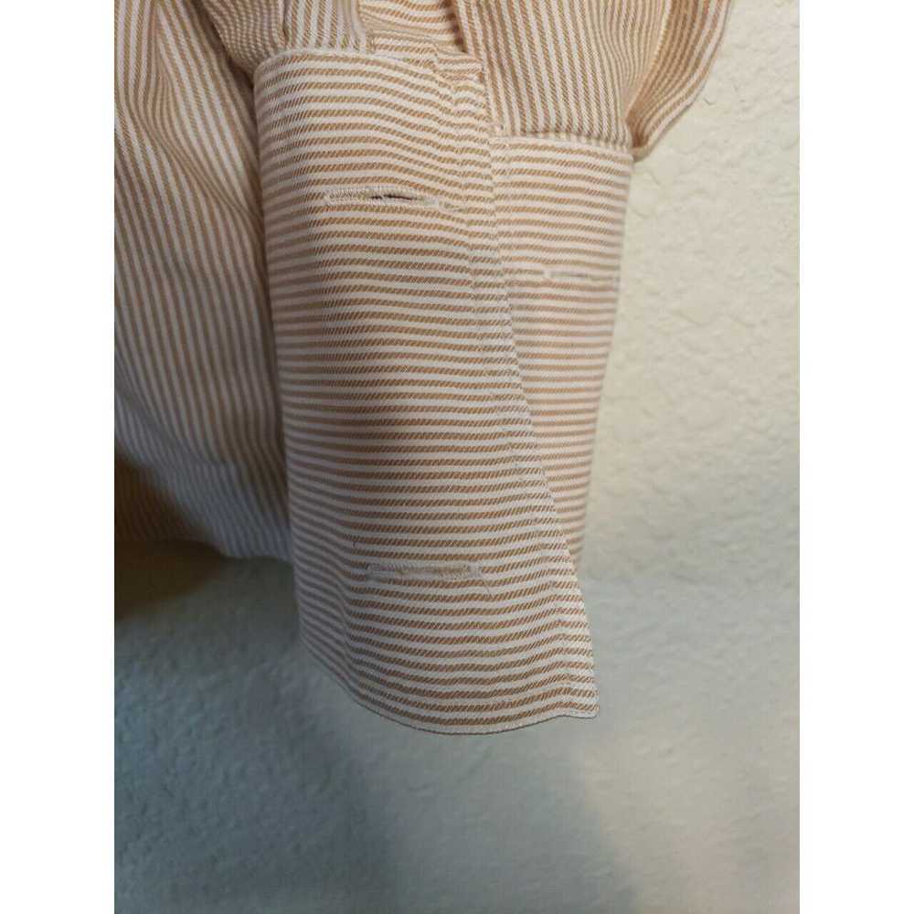 ESCADA VINTAGE Button Up Dress Shirt SIZE 40 12-1… - image 11