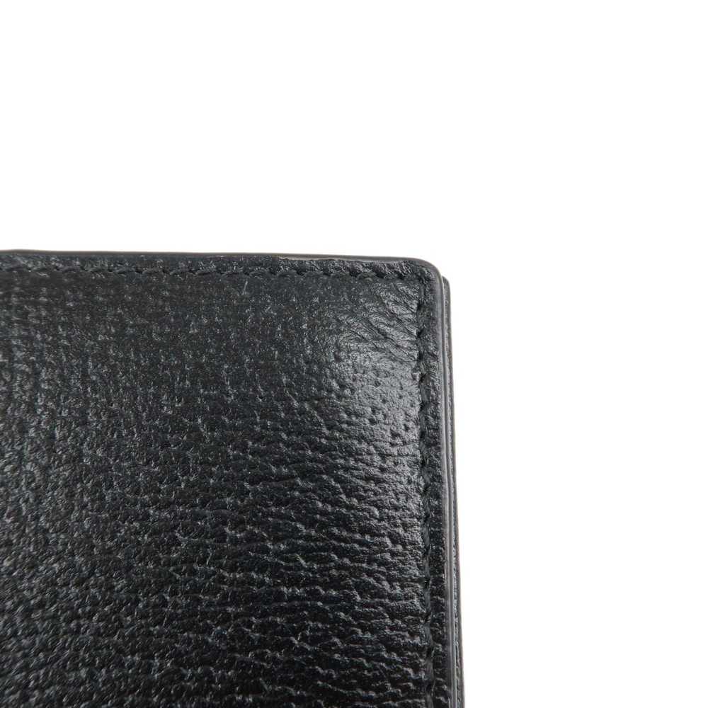 GUCCI GG Marmont Leather Bi-fold Card Case Black … - image 5