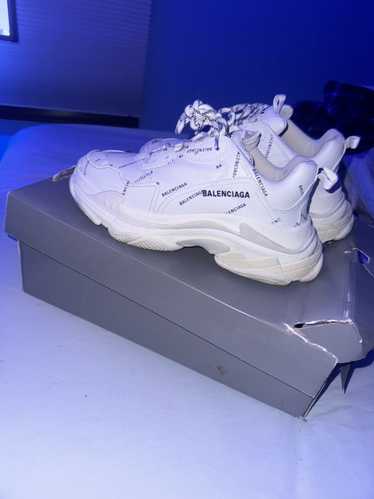 Balenciaga balenciaga triple S all over logo