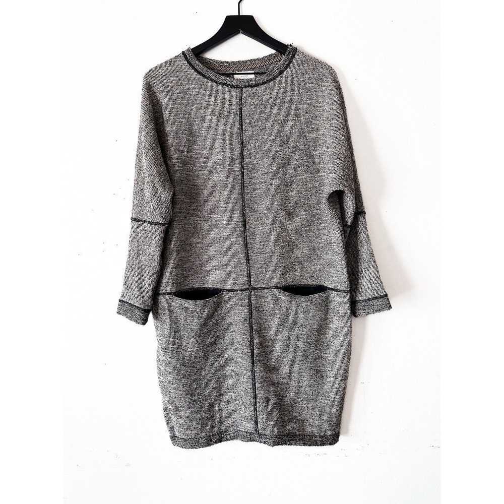 Billy Reid Tweed Shift Sweater Dress Women's Size… - image 1