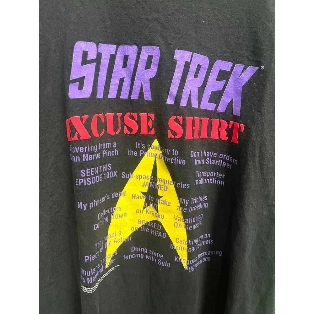 Vintage Star Trek Next Generation Excuse Delta Bl… - image 2