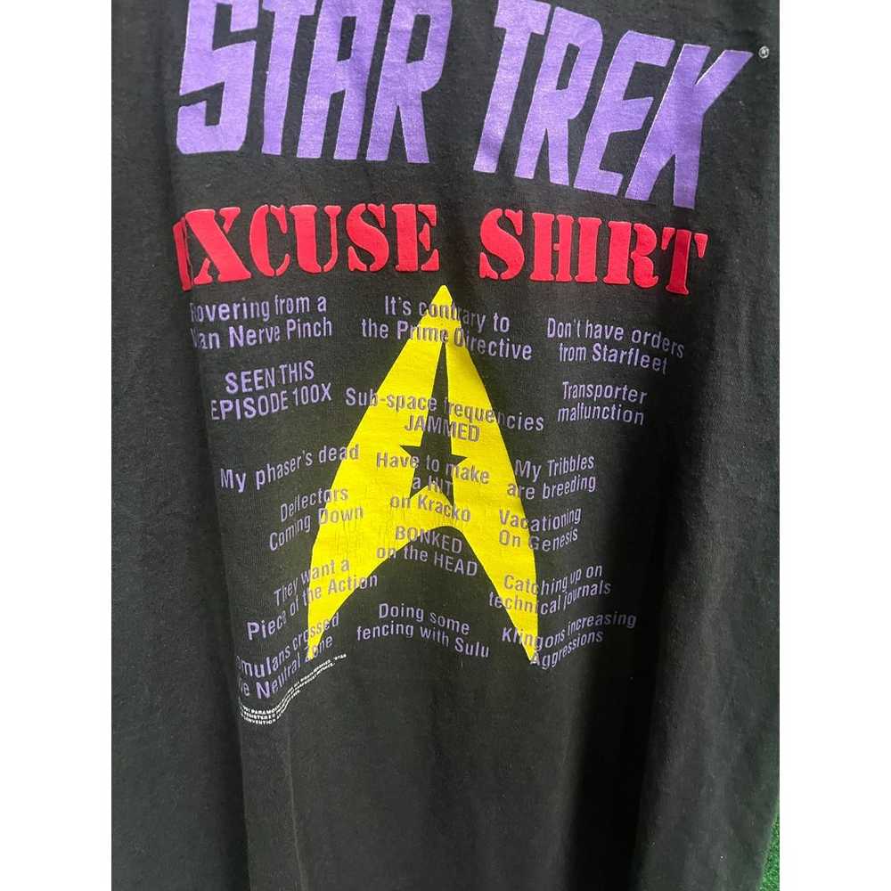 Vintage Star Trek Next Generation Excuse Delta Bl… - image 5