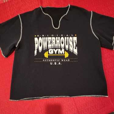 Powerhouse gym vintage bodybuilding shirt - image 1