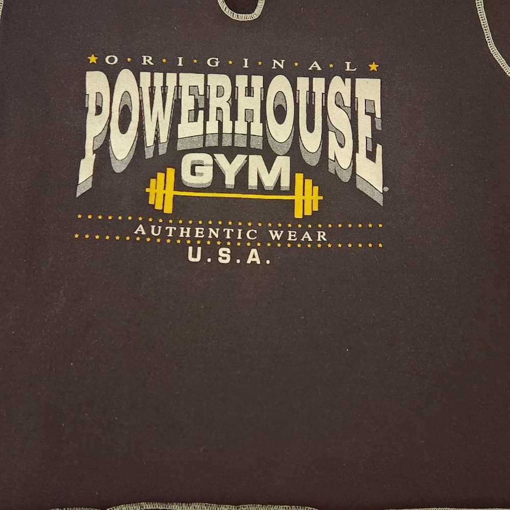 Powerhouse gym vintage bodybuilding shirt - image 2